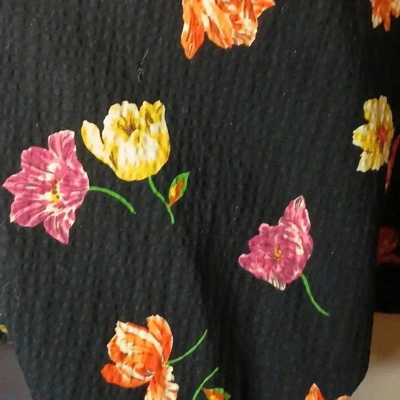 KATE SPADE ♠️ TULIP TOSS RIVERA SHOULDER OR ON ELASTIC WAIST PEPLUM TOP SIZE XS - Picture 8 of 13